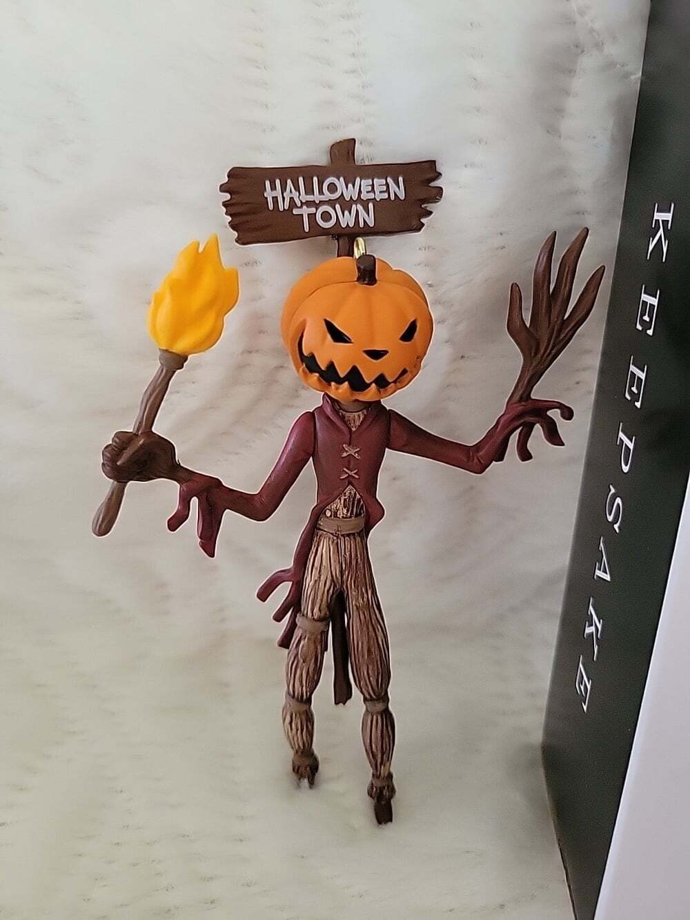 Hallmark 2022 The Pumpkin King Halloween Town Nightmare Before Christmas. New - Picture 3 of 4